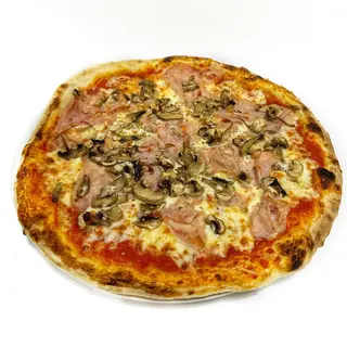 Rossa prosciutto e funghi