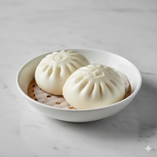 Pan con forms de conejo Al Vapor (2 Uds.)