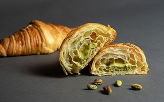 Cornetto con pistacchio