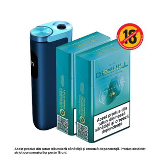 Starter Kit glo™ Hyper PRO Lapis Blue + Dunhill designed for glo™ Emerald Tobacco