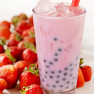 Batido de yogurt con fresa (M)