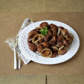 Пилешки дробчета с лук (350гр)