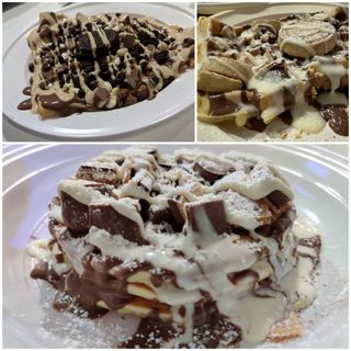 Crêpes, waffels o pancakes classic con 1 gusto