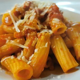 Rigatoni amatriciana