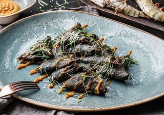 Clatite cu fructe de mare