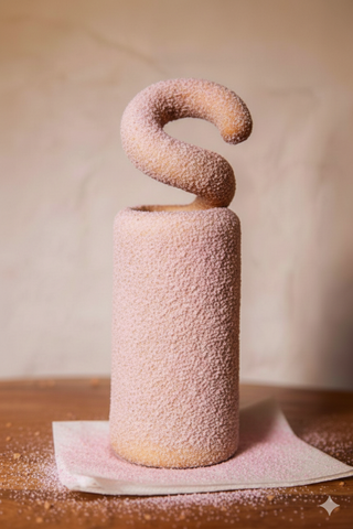 Кюртош з ягідною пудрою