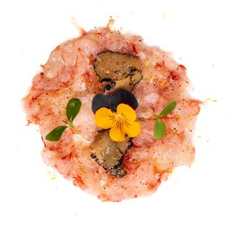 DY21. Carpaccio di gamberi rossi