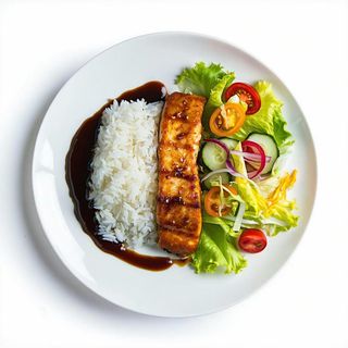 Ryba na chrupiąco z sosem