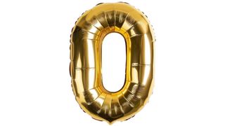 Balon foliowy 92cm złoty 0