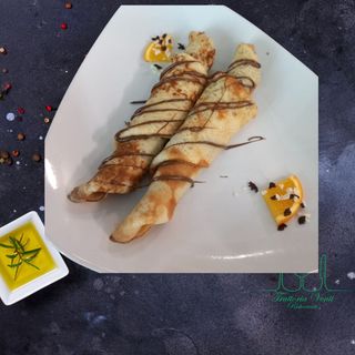 Clatite cu crema ciocolata , 250g - 2 buc