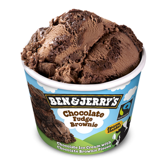 Сладолед Ben and Jerry Шоколадово брауни (100мл)