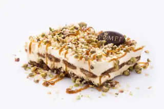 Mono tiramisù al pistacchio