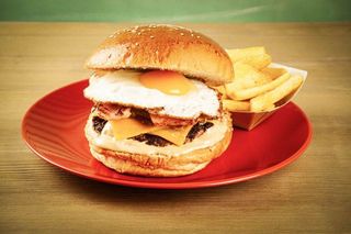 Hamburguesa americana (180 g.)