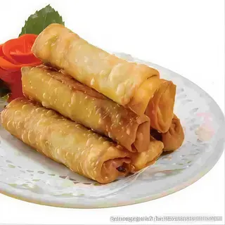 Rollo de pato 脆皮鸭卷