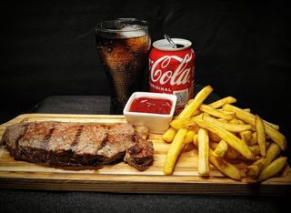 Menú Entrecot + Patatas + Bebida