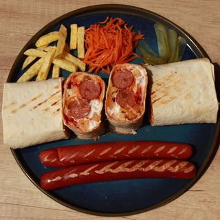 Хот-дог в лаваші