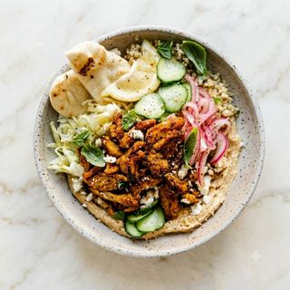 Hummus With Beef