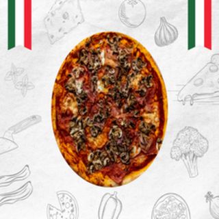 Capricciosa Pizza 40 cm
