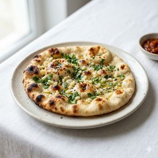 Naan Con Ajo (1 Ud.)