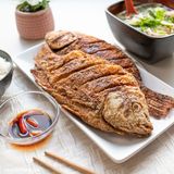 Whole Fried Tilapia Fish