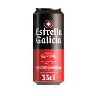 Cerveza Estrella Galicia (33 Cl.)