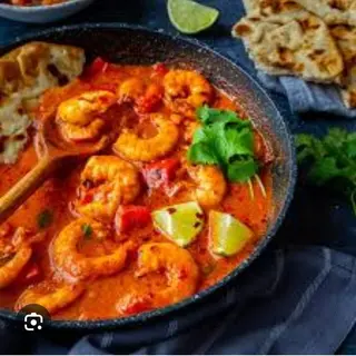Camarão Tikka Masala