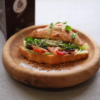 Ақсерке етімен круассан