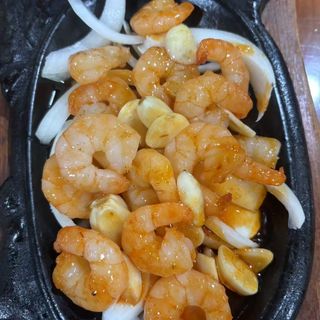 Gambas Con Ajos A La Plancha