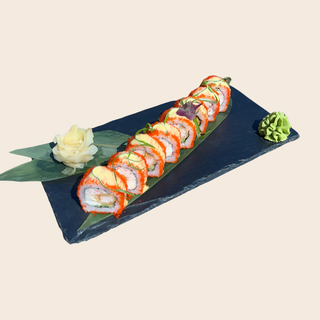 Ролл Калифорния с крабом и креветкой (300г)