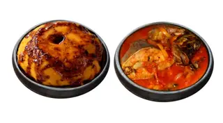 Sauce Claire + Poisson Frais + Foufou