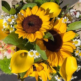 Bouquet con Girasoli