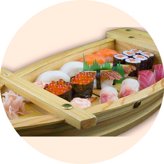 Sushi En Barco (20 Pzs.)