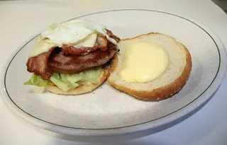 Hamburguesa de la casa