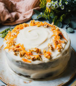 Carrot cake casera