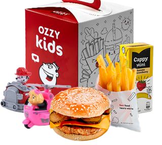 OZZY Kids [Чізбургер + Сік + Іграшка]