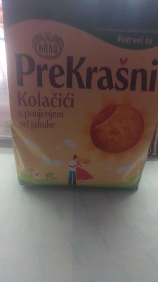 Keks prekrašni jabuka 220gr
