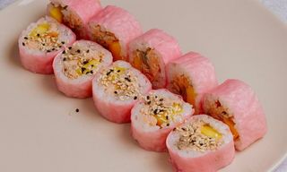 Hosomaczki kids pieczony łosoś mango