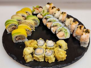 Zestaw 14  GRILL SET  - Zestaw z grillowanymi rybami (30 szt.)