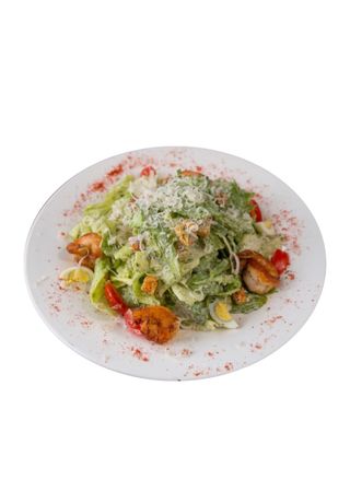 Салат "Чезаре" с креветками 