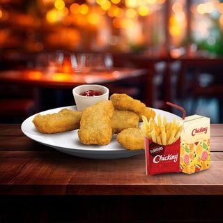 5 Pcs, Chicken Nuggets Meal