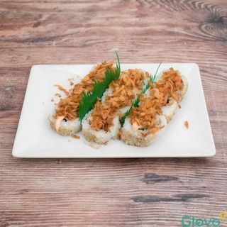 Salmón Y Cebolla Roll (8 Pzs.)