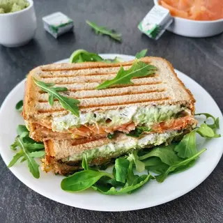 Croque Saumon Fumé