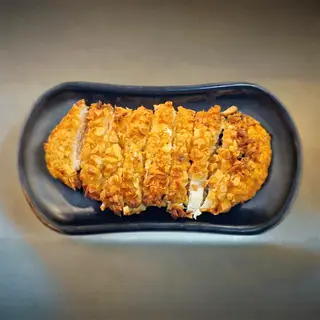 Frango frito com amêndoas