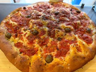 Focaccia barese ruota