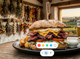 Burger De Entraña BLT