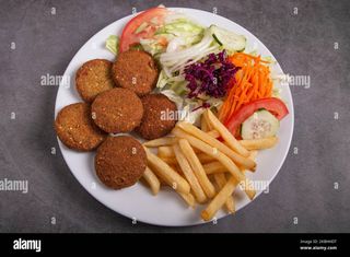 Piatto falafel Menu 