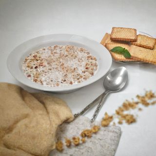 Каша гречневая на молоке