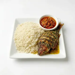 Poisson Braisé & Attiéké