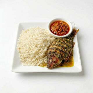 Poisson Braisé & Attiéké