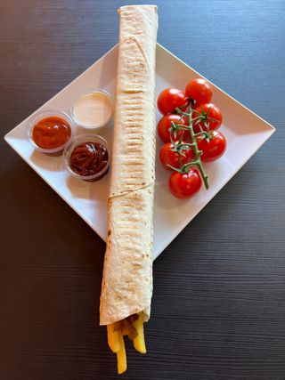 Rollo kebab amerykański z samym mięsem